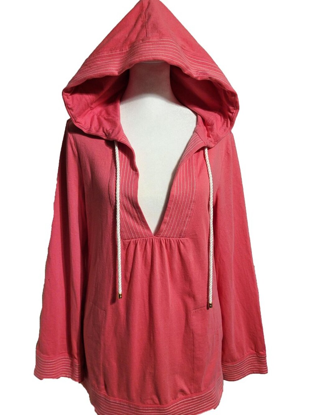 Lilly Pulitzer Pink Hooded Coverup Size M